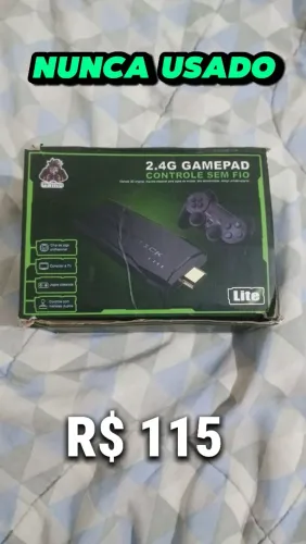 Game Stick Lite 4k com todos os jogos antigos (retro games)