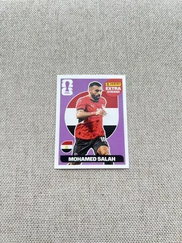 Figurinha Legend Extra Sticker Mohamed Salah Copa do Mundo 2026 Panini Original