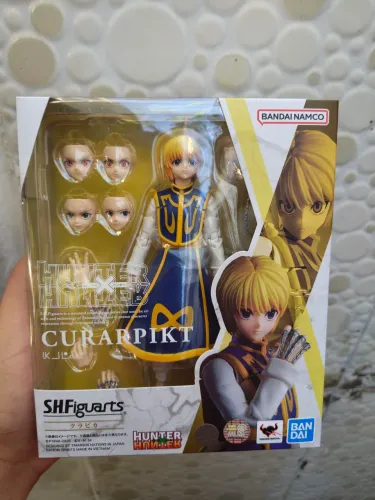 Kurapika Sh Figuarts Hunter x Hunter Action Figure Original e Novo