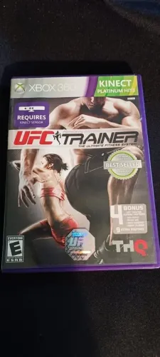 jogo UFC personal trainer. xbox 360. (midia fisica/CD)