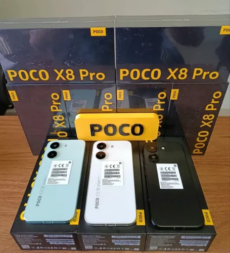 Poco x8 Pro 5G NFC 08/512-Verde Preto Branco Lacrado Entregamos