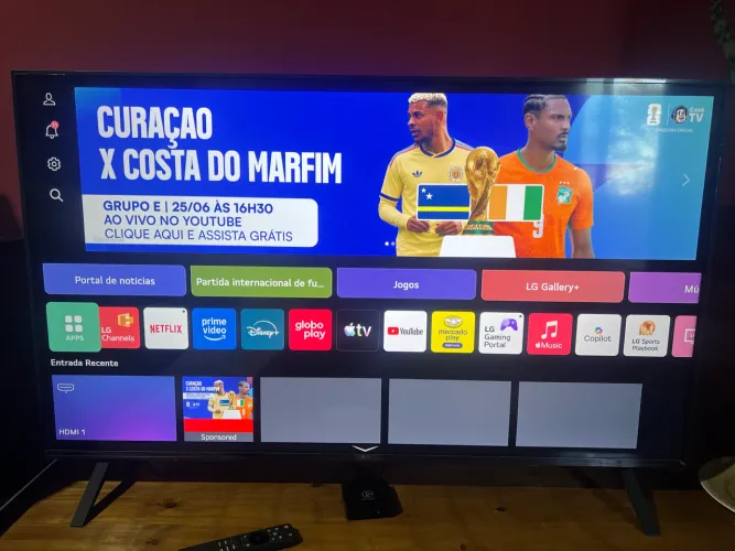 Smart TV 4K 50" LG Ultra HD 50UA8550PSA
