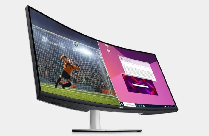 Monitor curvo USB-c Dell S3423dwc de 34 Wqhd, alto-falantes inteiros