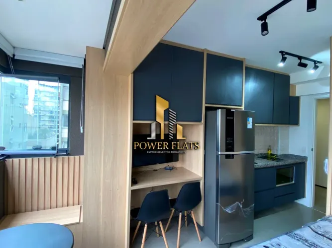Studio mobiliado no Setin Pamplona  Moderno e pronto para morar!
