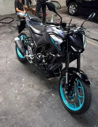 Yamaha MT-03 2025 - 3.000 km (Na Garantia + Vitrificada)
