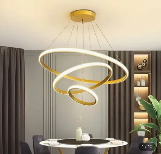 Lustre 3 anéis