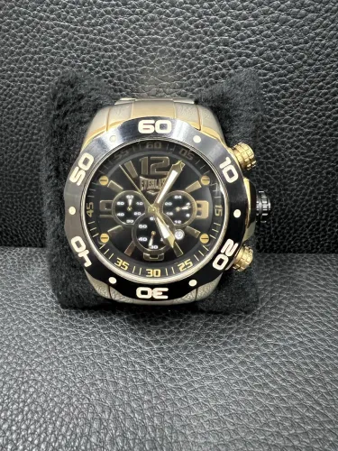 Relógio de pulso dourado Everlast