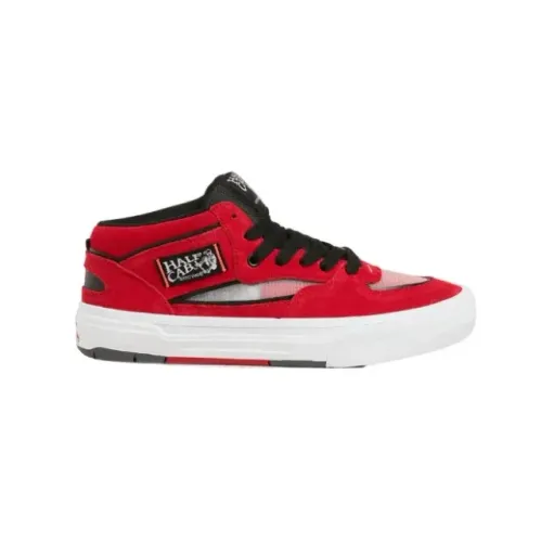 Tênis Vans Skate Half Cab Wafflecup Red Black Grey Unissex.