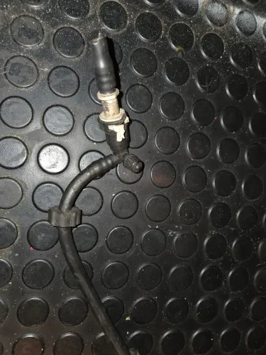 Chicote parcial linha de combustível com válvula /psa thp