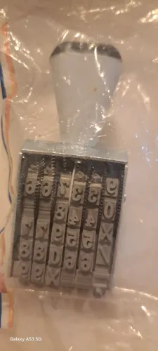 Numerador 5mm 6 fitas