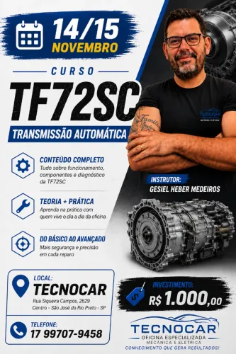 Curso Transmissão Automática TF72SC - Teoria e Prática