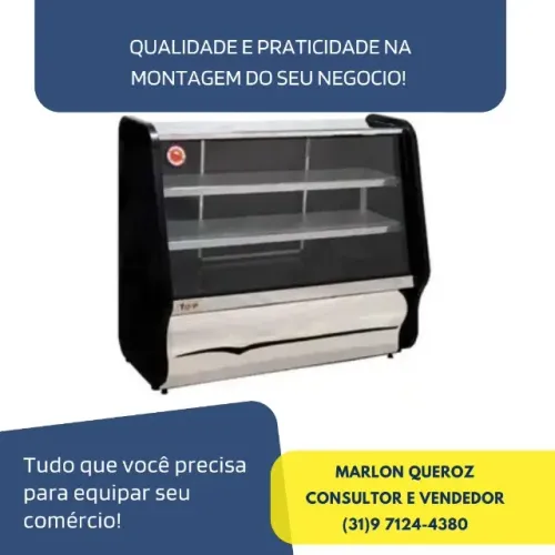 Balcão Refrigerado 1,25M 2 Placas Ormifrio 127V