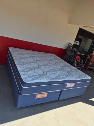 Cama box casal KING