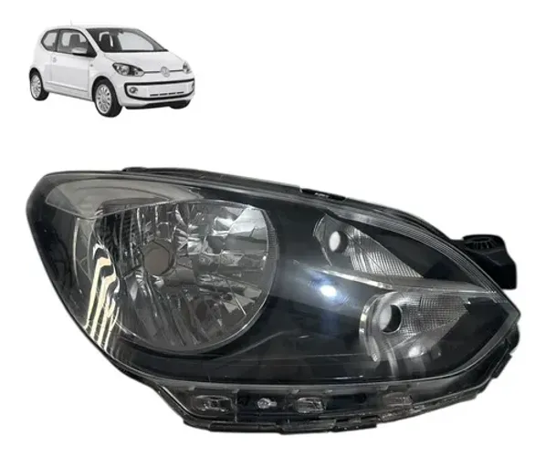 Farol Up Mascara Negra 2014 2015 2016 2017 Direito Original Direito/passageiro