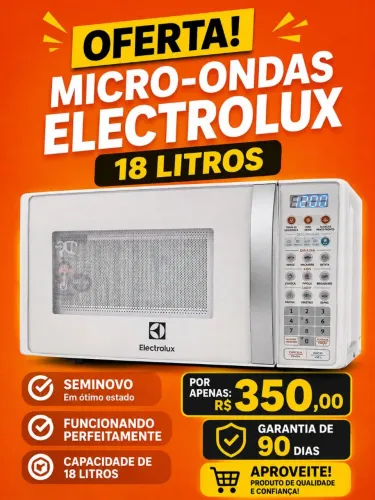 Microondas Electrolux 18 Litros 