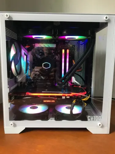 PC Gamer Ryzen 5 5500X3D + GTX 1070 8GB + 16GB RGB + Water Cooler 240mm