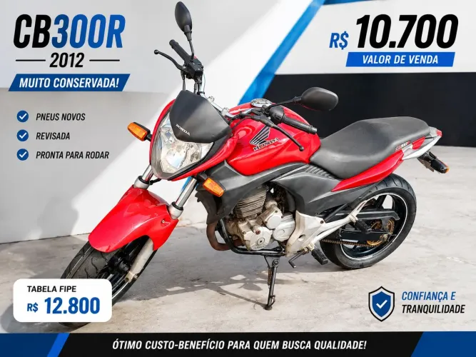 VENDO CB300R 2012 HONDA