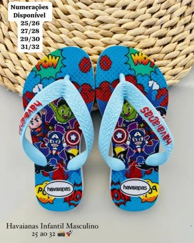 Havaianas infantil menino
