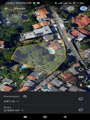 TERRENO NO CABULA COM 3.648M2 DE ÁREA EM ÓTIMA LOCALIZAÇÃO, PRÓXIMO A FACULDADE BAIANA MED