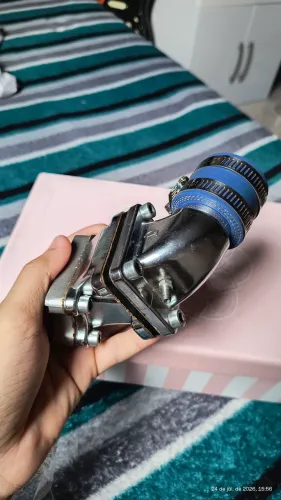Torque de palhetas com 6P em fibra+ adaptador para 80cc motorizada 