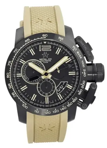 Relógio Metal Ch 4429.44 Black Series Swiss Made