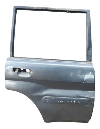 Porta Tras Dir Mitsubishi Pajero Tr4 4x4 2003/2015 C/detalhe Traseira Direita Prata