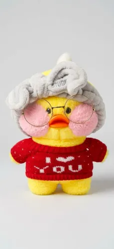 Pelúcia Lalafanfan Duck | Completa | Excelente estado