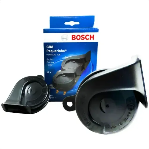 Buzina Caracol Bosch 12v Cr8 Grave Agudo Original 