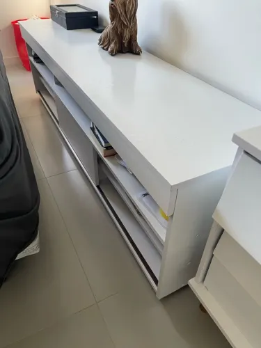 Rack para TV até 55 Polegadas Cedro Espresso Móveis