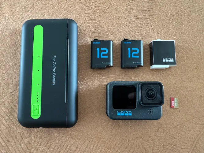 Go pro hero 12 black + acessórios 