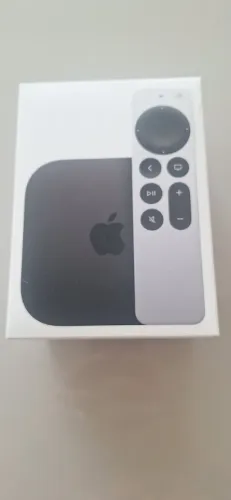 Apple TV 4k lacrado na caixa