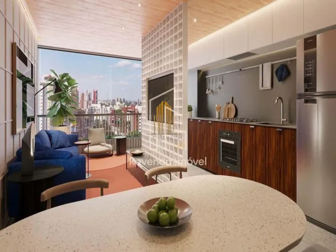 Condominio Nato Itaim no Itaim Bibi, Apartamento de 55m² com 1 dormitório, 1 vaga.