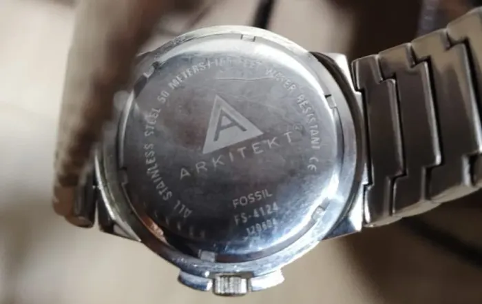 Fossil Arkitekt FS-4121 Original - Aço Inox