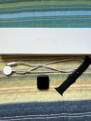 Apple Watch S7 Cellular 45mm Azul / ZERADO / divido 12x
