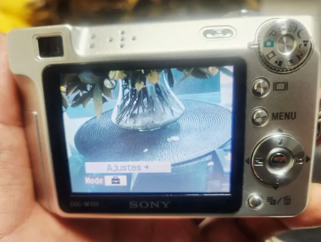 Camera Cybershoot DSC W100