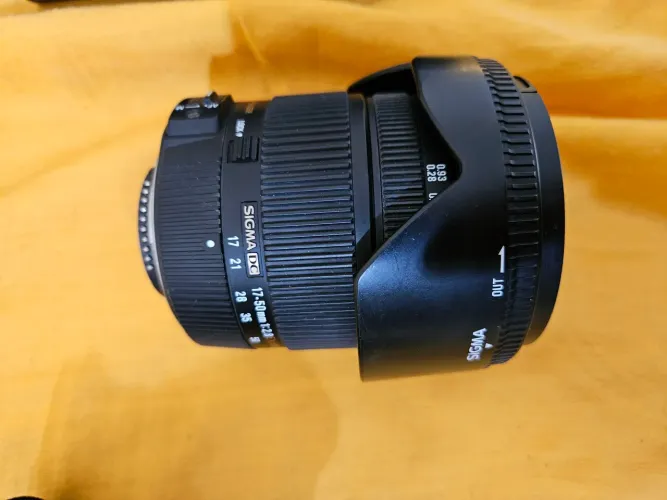 Lente sigma 17-50 2.8 para nikon