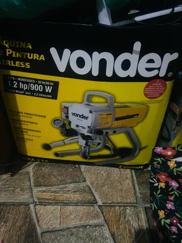 Máquina de pintura nova aceito cartão não entrego *