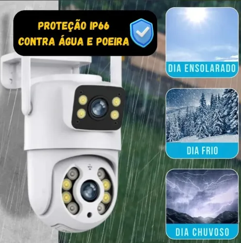 CÂMERA WIFI DUPLA VISÃO