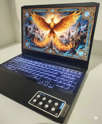 Notebook Gamer Lenovo i5 GTX 1650 (4 Meses de Uso)