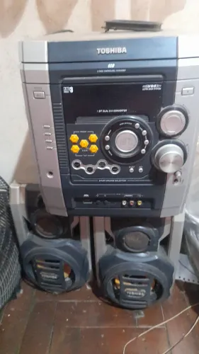 Aparelho som Toshiba completo