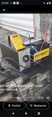 Carregador de bateria carro e moto de ótima eficiência 