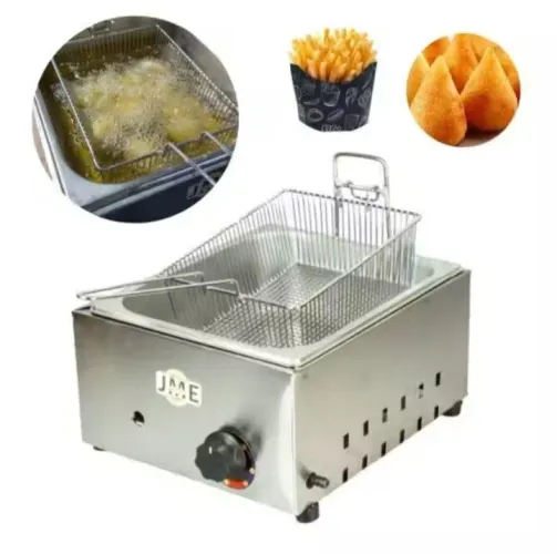 FRITADEIRA À GÁS 100% INOX