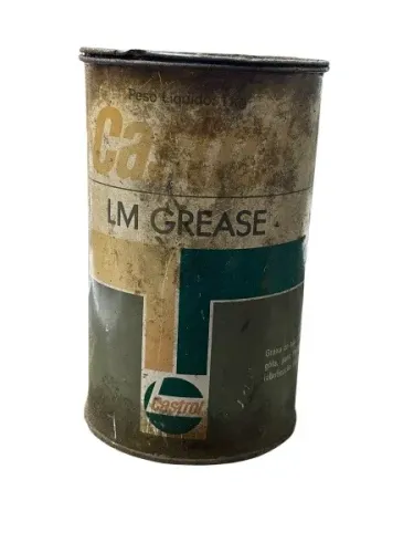 LATA CASTROL ANTIGA DE GRAXA - LM GREASE- LATA DE OLEO