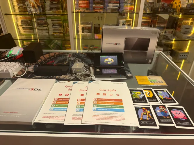 Nintendo 3DS completo  desbloqueado já lotado de jogos 