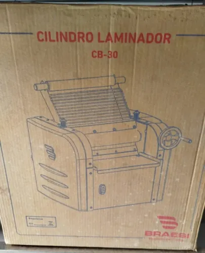Cilindro elétrico 30cm Braesi aço inox