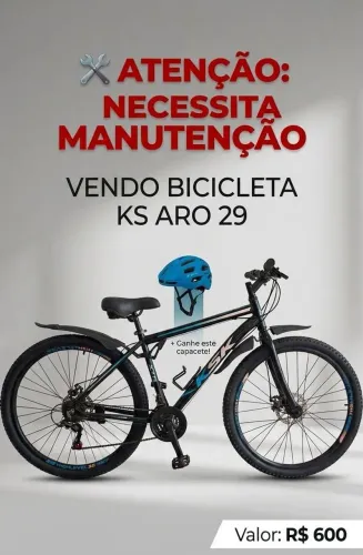 Bicicleta KS aro 29