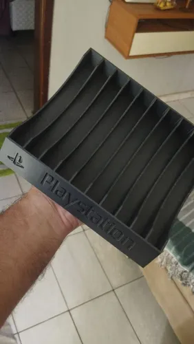 Suporte base 3D para jogos PlayStation