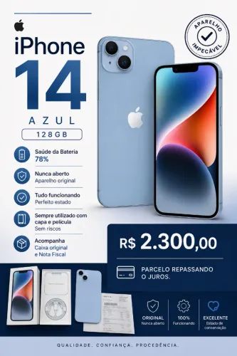 iPhone 14 Azul