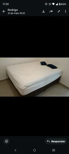 Base e colchão Gazin queen