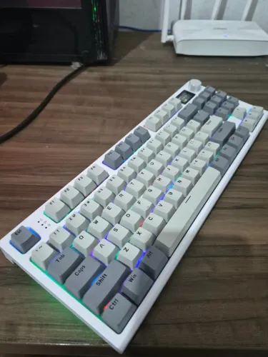 Teclado Gamer mecânico RGB - Attack Shark K86 - Completo